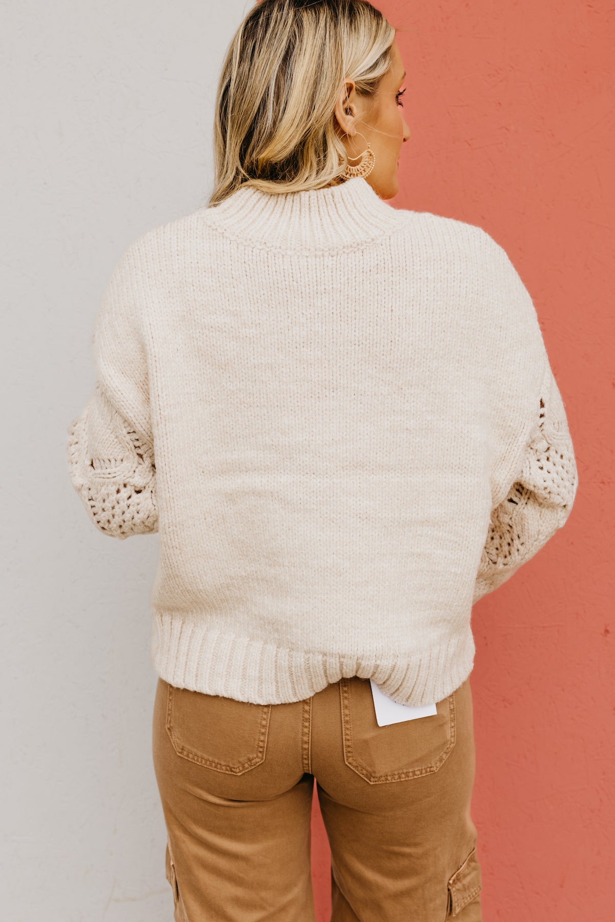 The Teresa Mock Neck Sweater