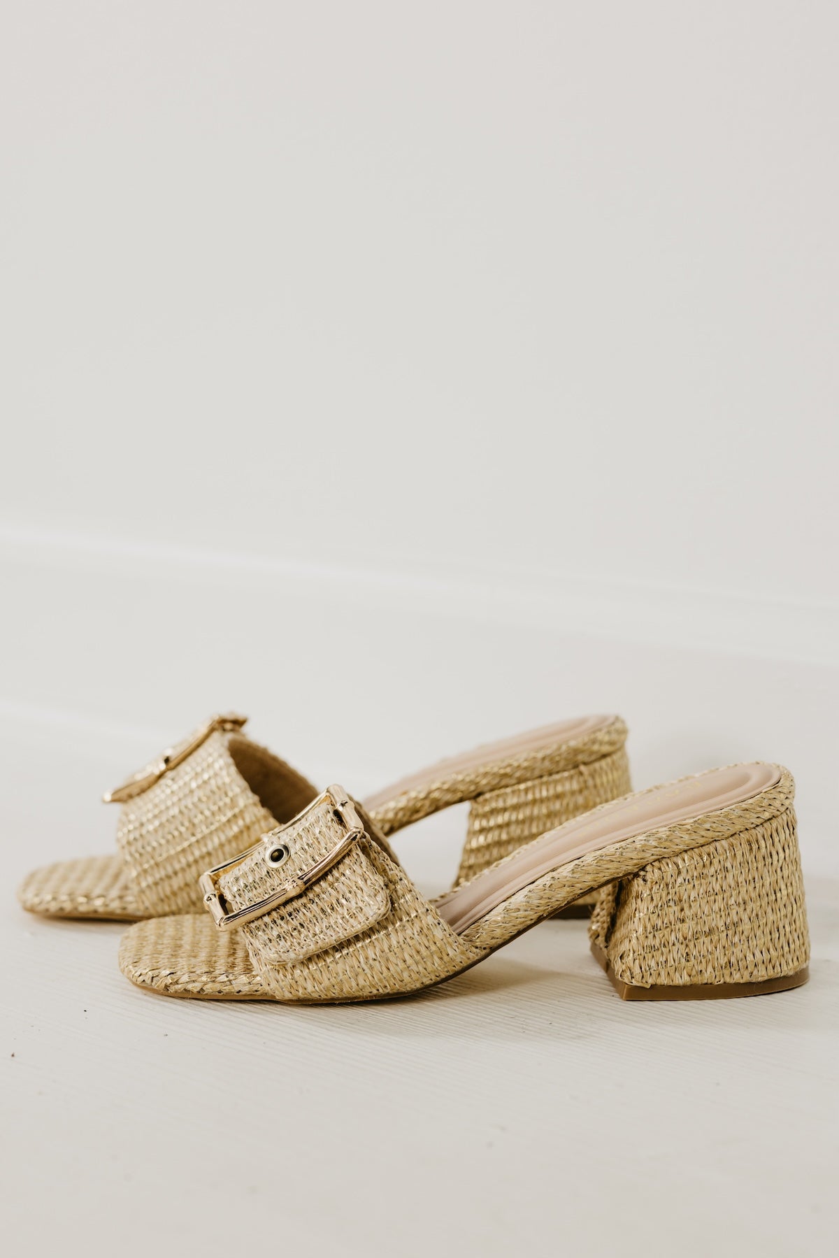 The Bobbie Metallic Block Heel
