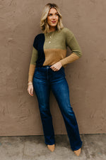 The Andrew Color Block Sweater