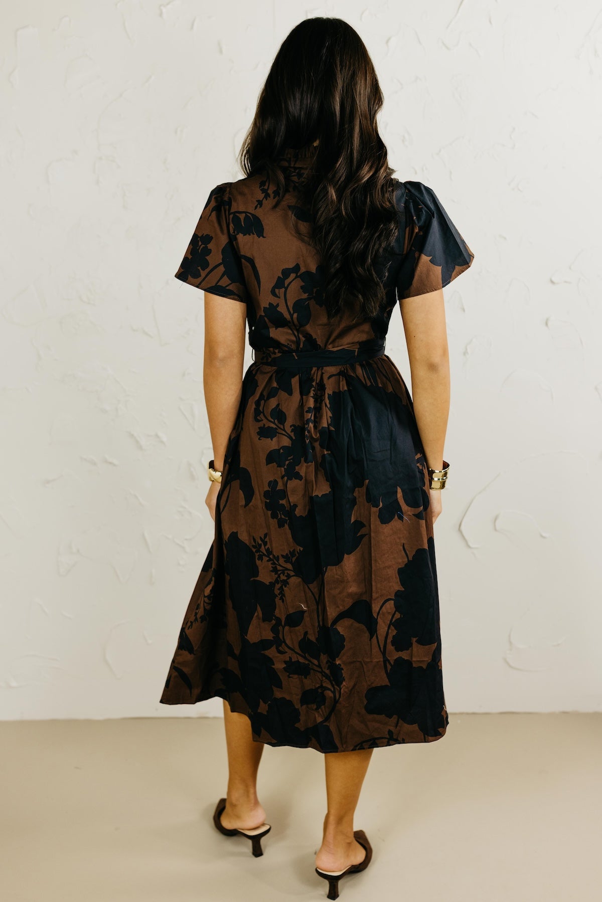 The Somerton Floral Midi Dress