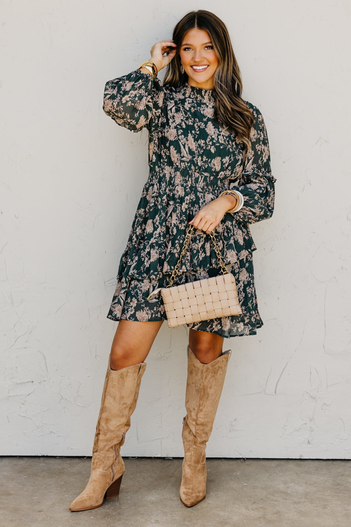The Amelia Floral Mini Dress