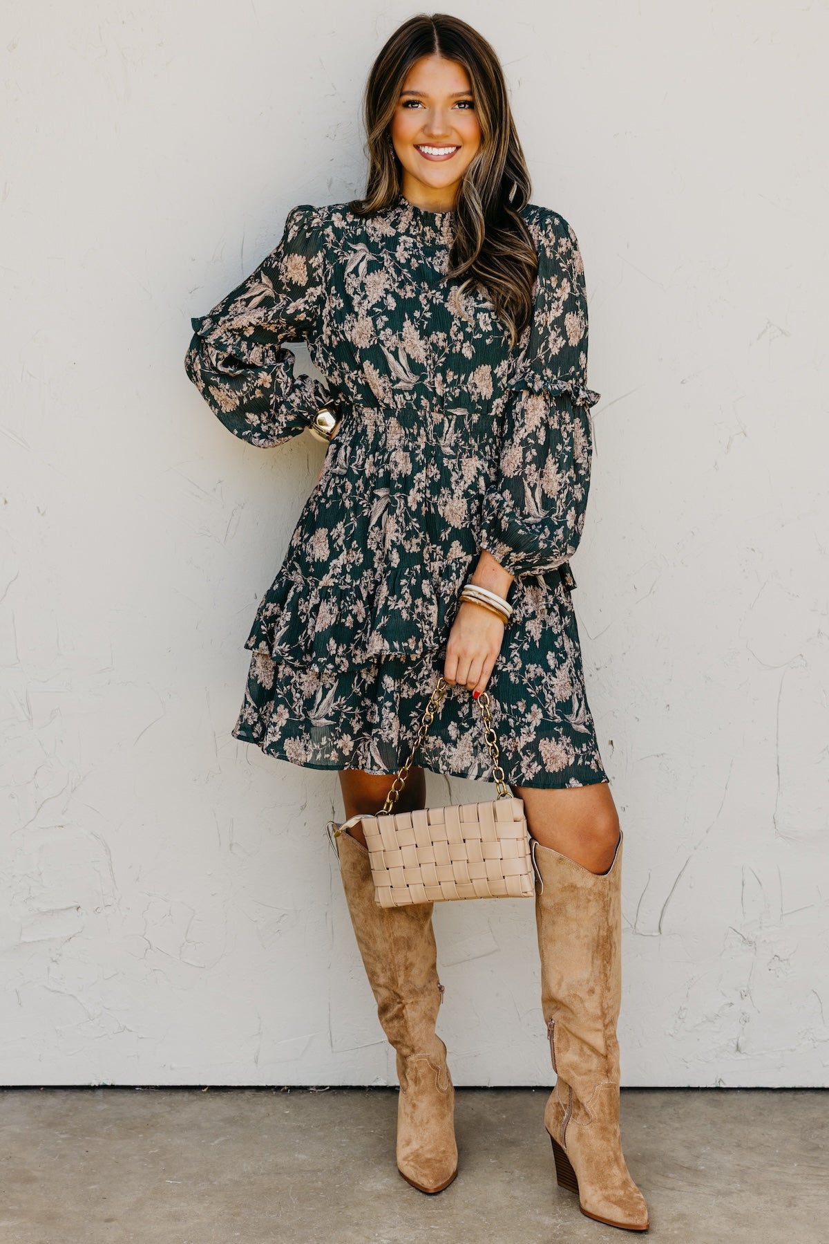 The Amelia Floral Mini Dress