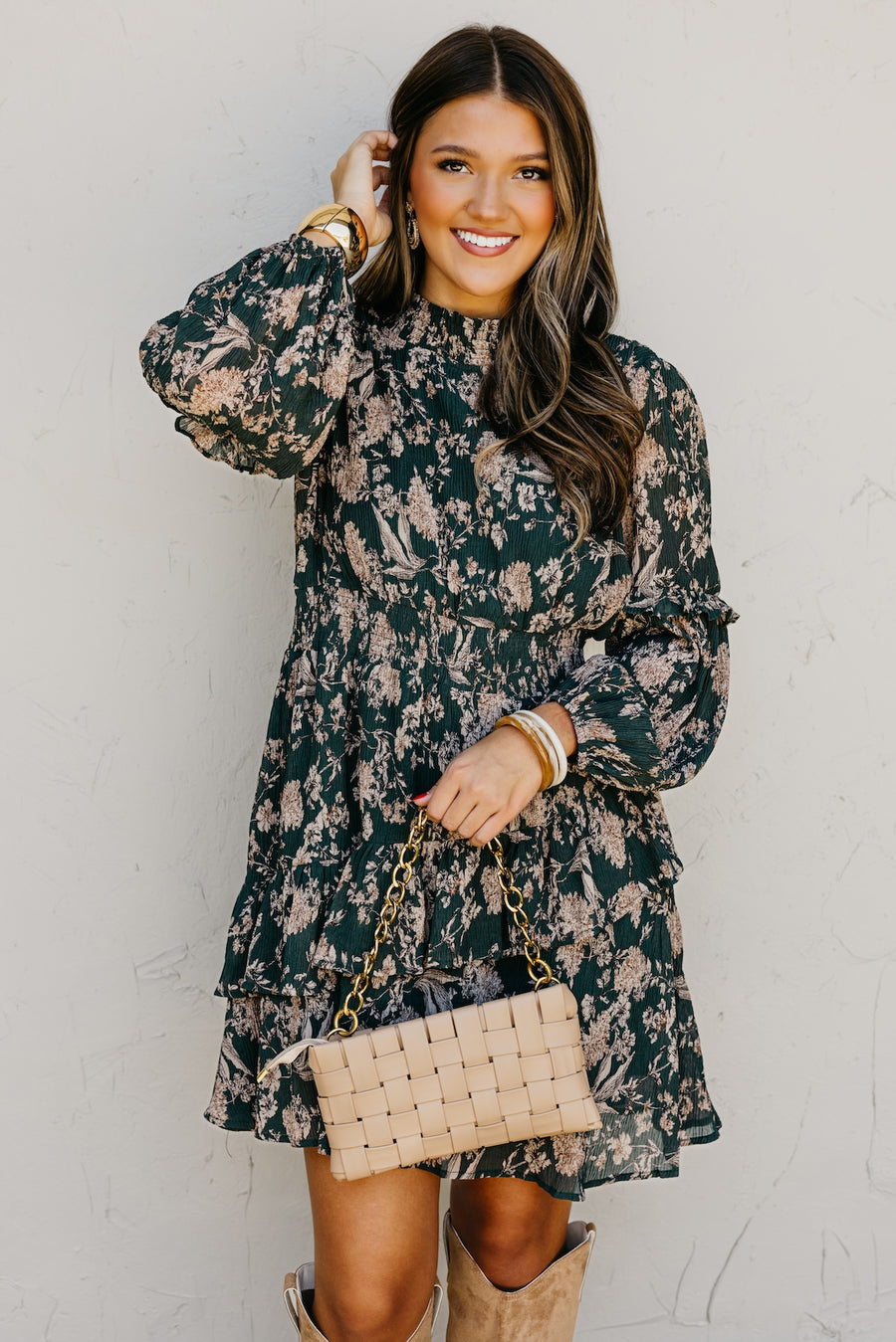 The Amelia Floral Mini Dress