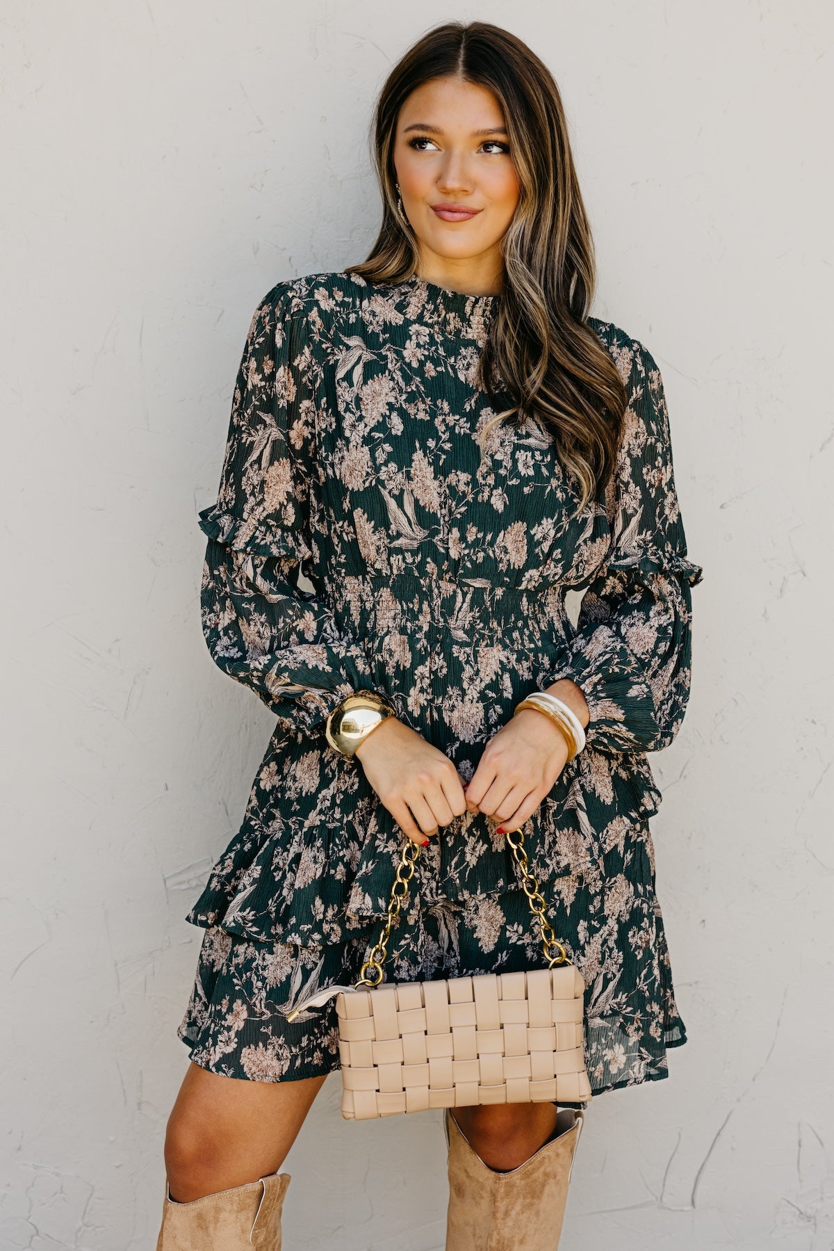 The Amelia Floral Mini Dress