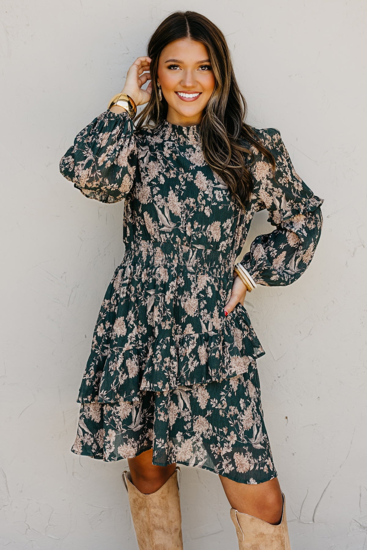 The Amelia Floral Mini Dress
