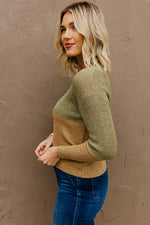 The Andrew Color Block Sweater