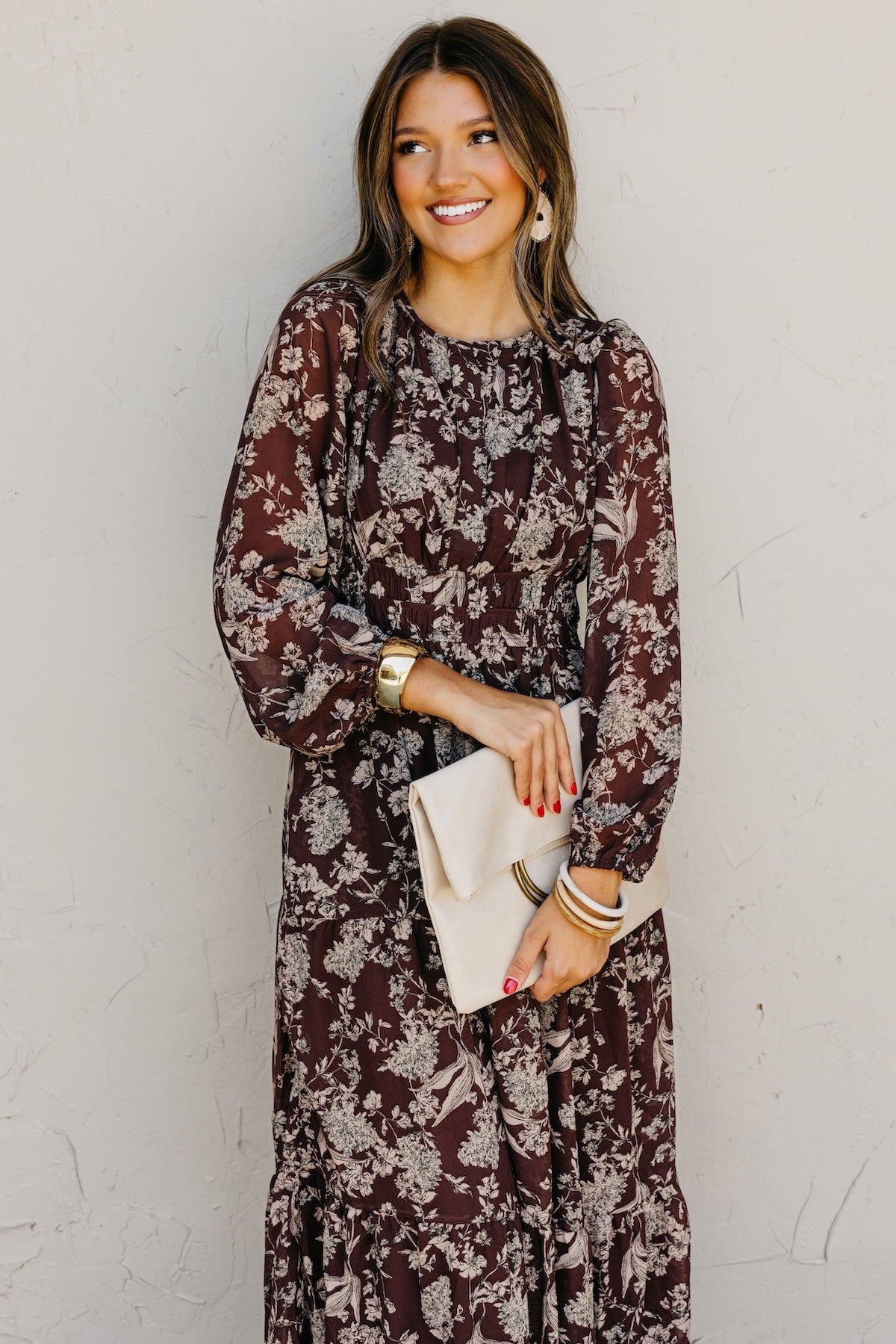 The Maren Floral Tiered Maxi Dress