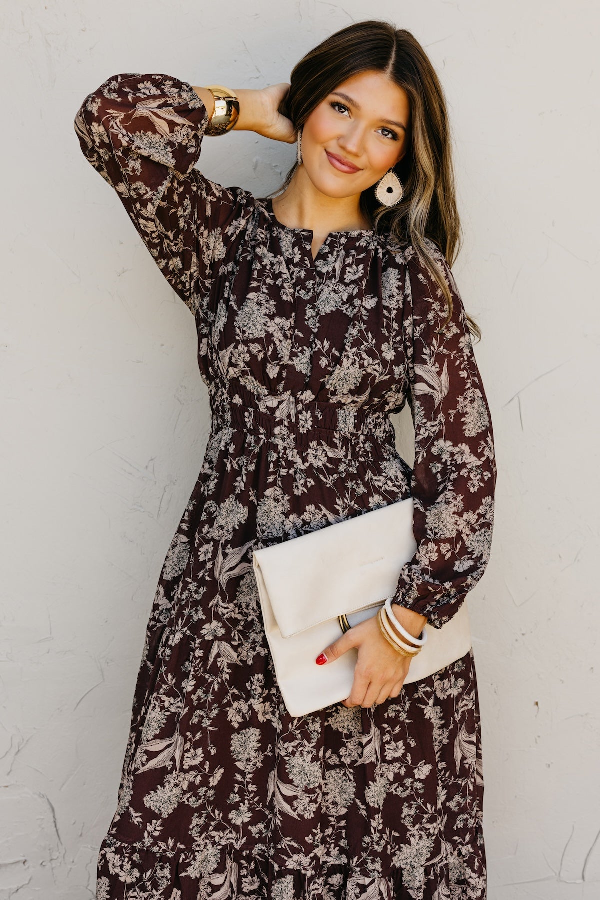The Maren Floral Tiered Maxi Dress