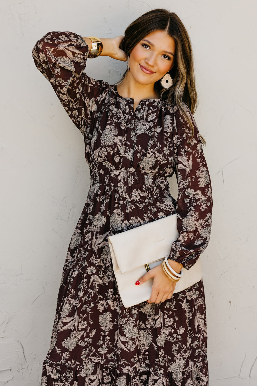 The Maren Floral Tiered Maxi Dress