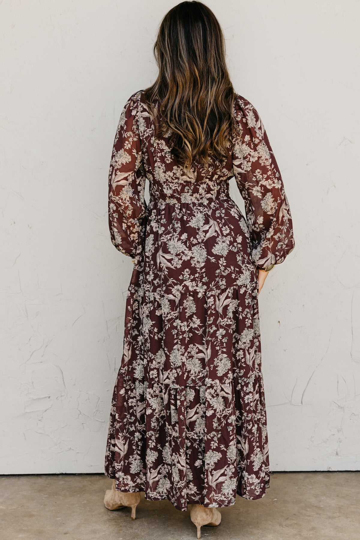 The Maren Floral Tiered Maxi Dress