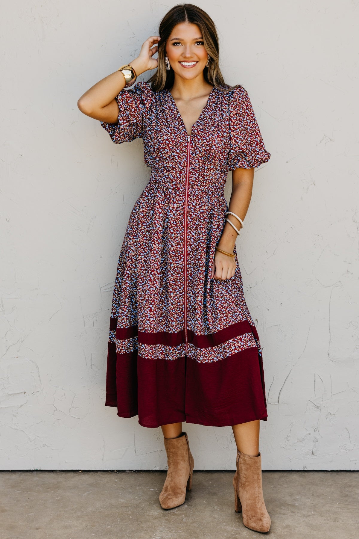 The Elsey Midi Dress