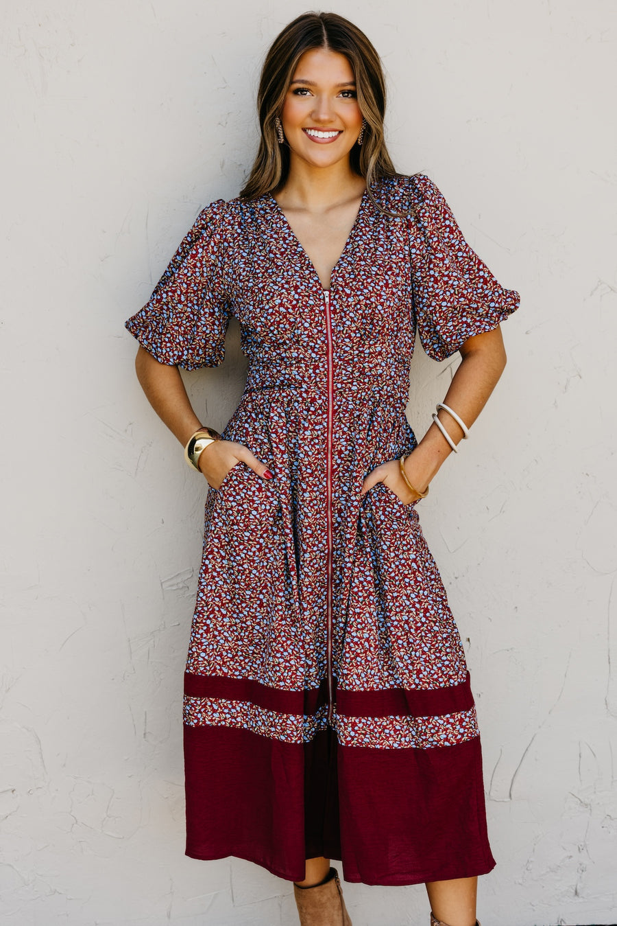 The Elsey Midi Dress