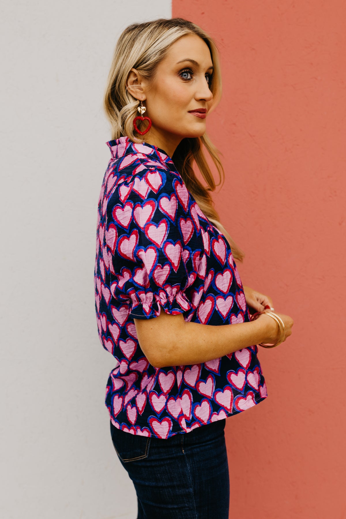 The Abraham Heart Pattern Top