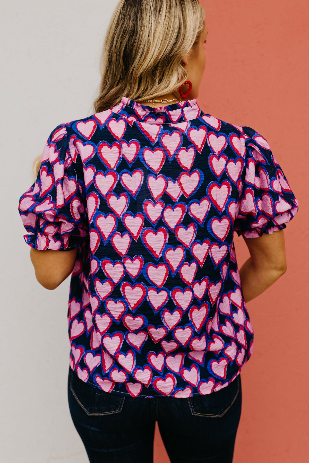 The Abraham Heart Pattern Top