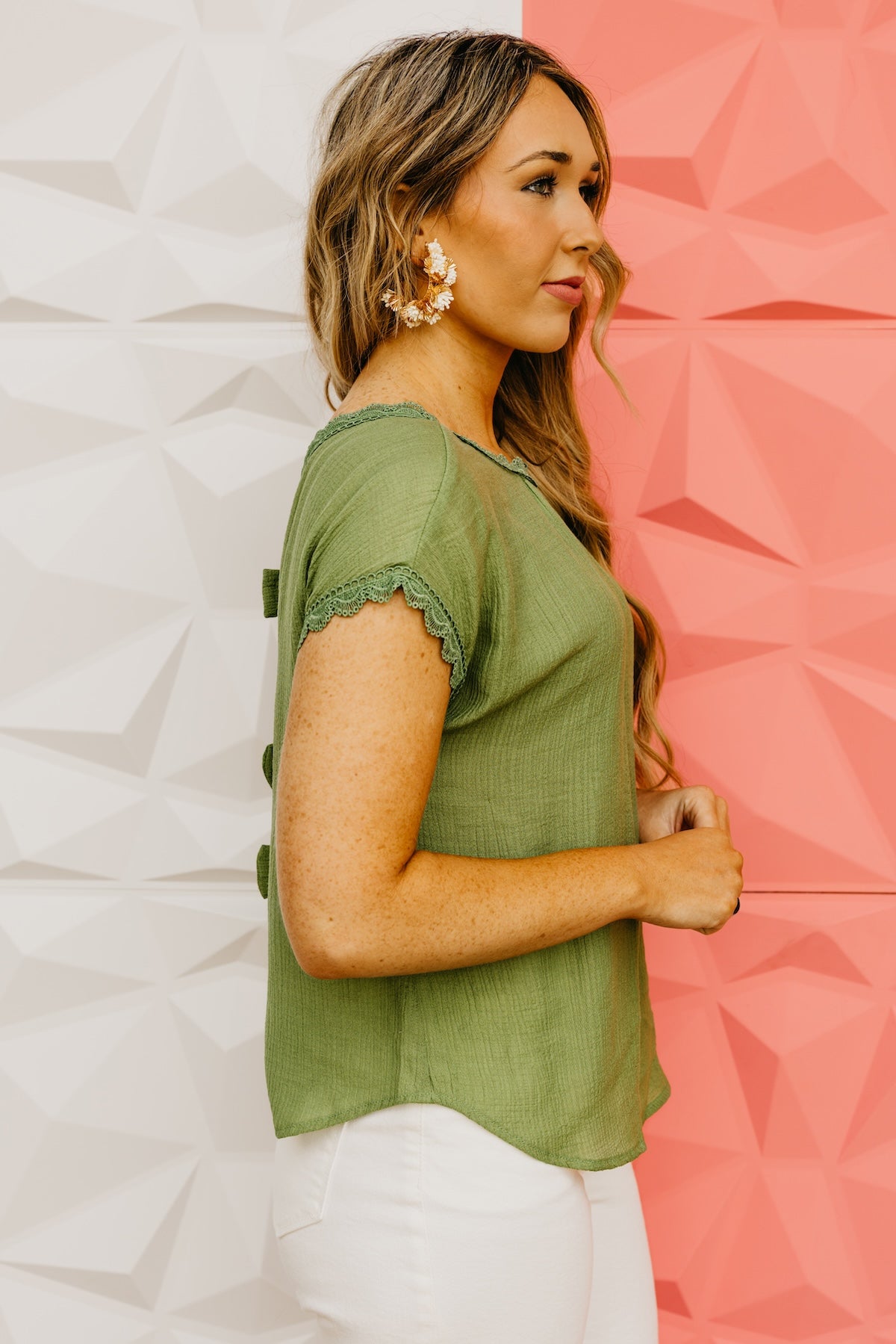 The Leland Back Bow Blouse