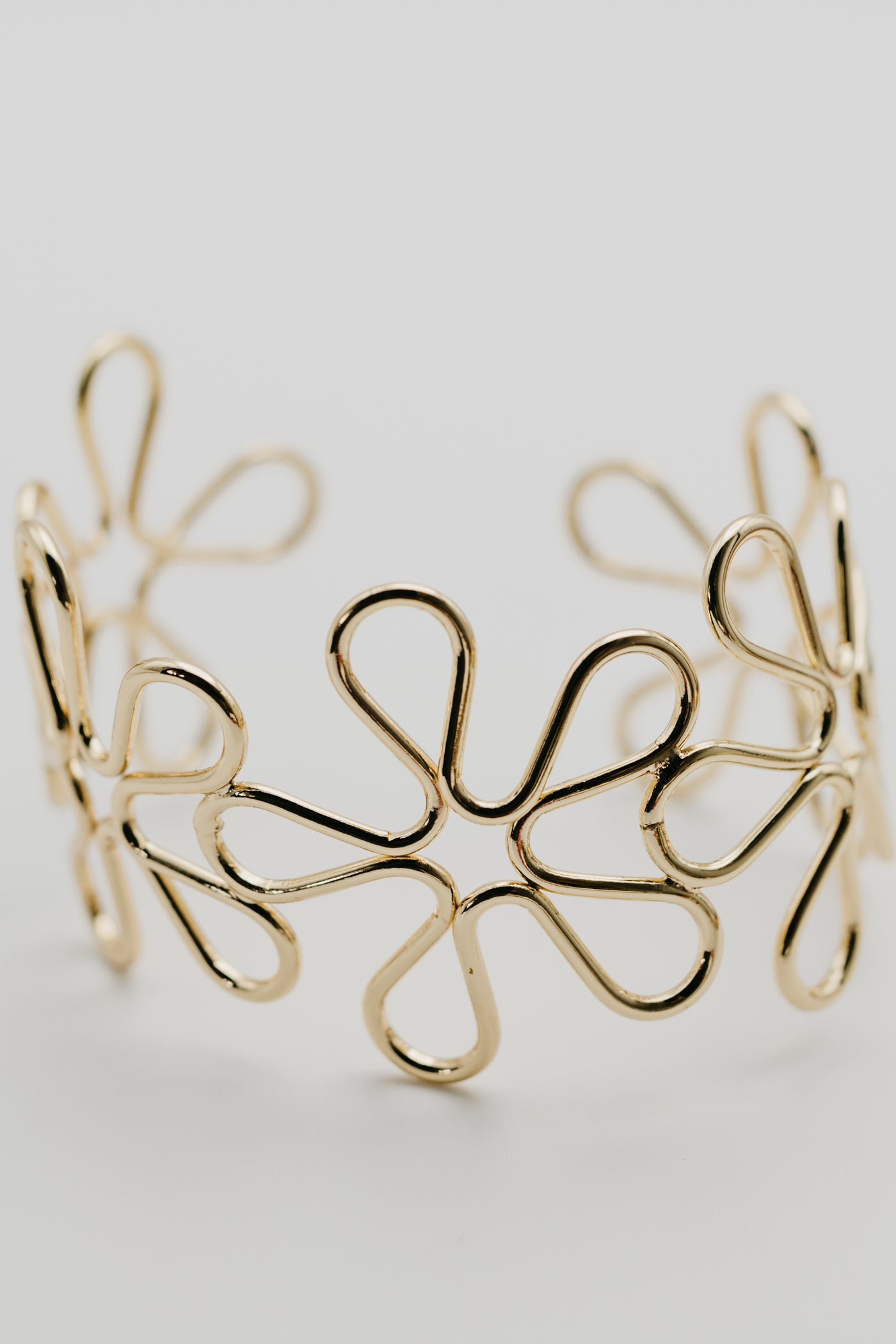 The Bennie Flower Cuff Bracelet