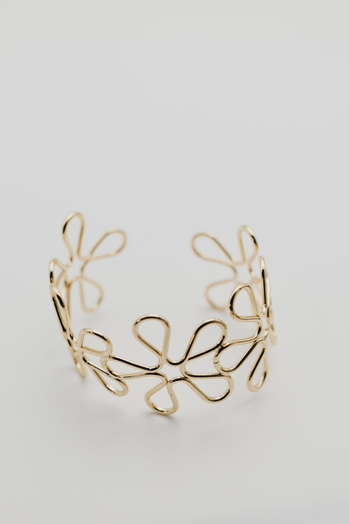 The Bennie Flower Cuff Bracelet