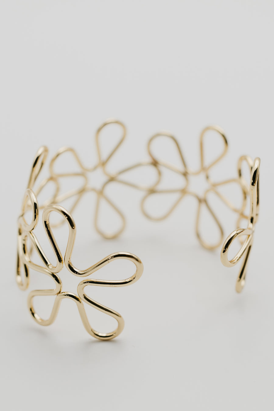 The Bennie Flower Cuff Bracelet