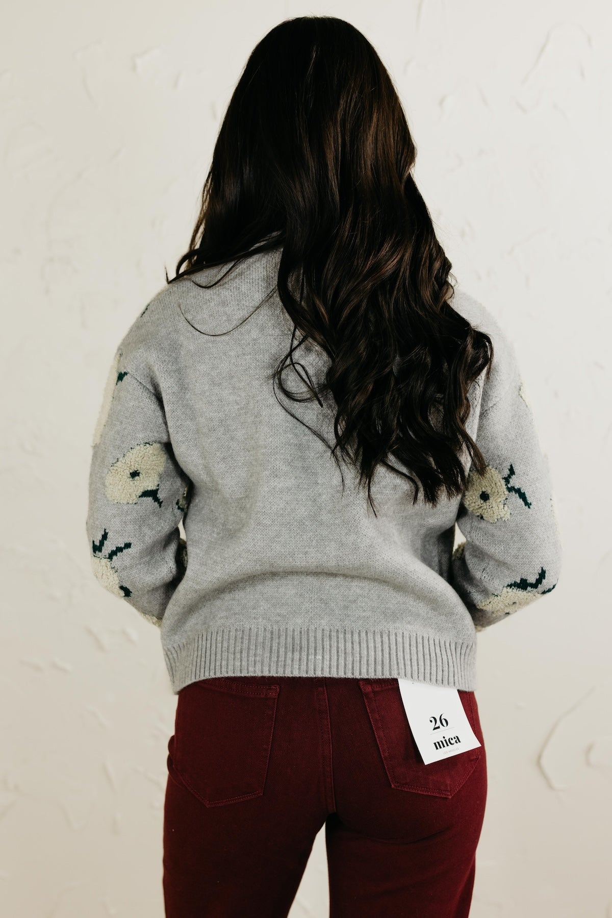 The Antonella Floral Embroidered Sweater