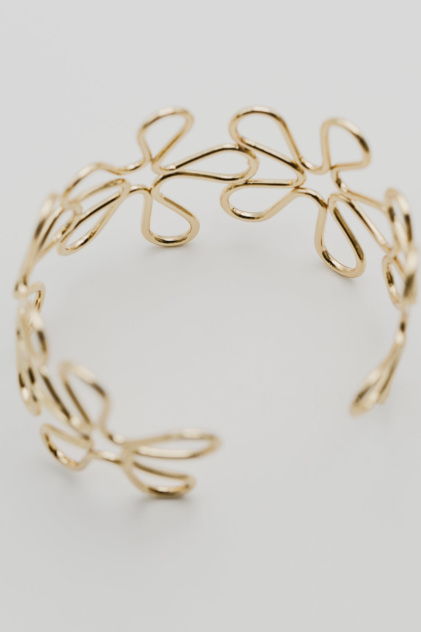 The Bennie Flower Cuff Bracelet