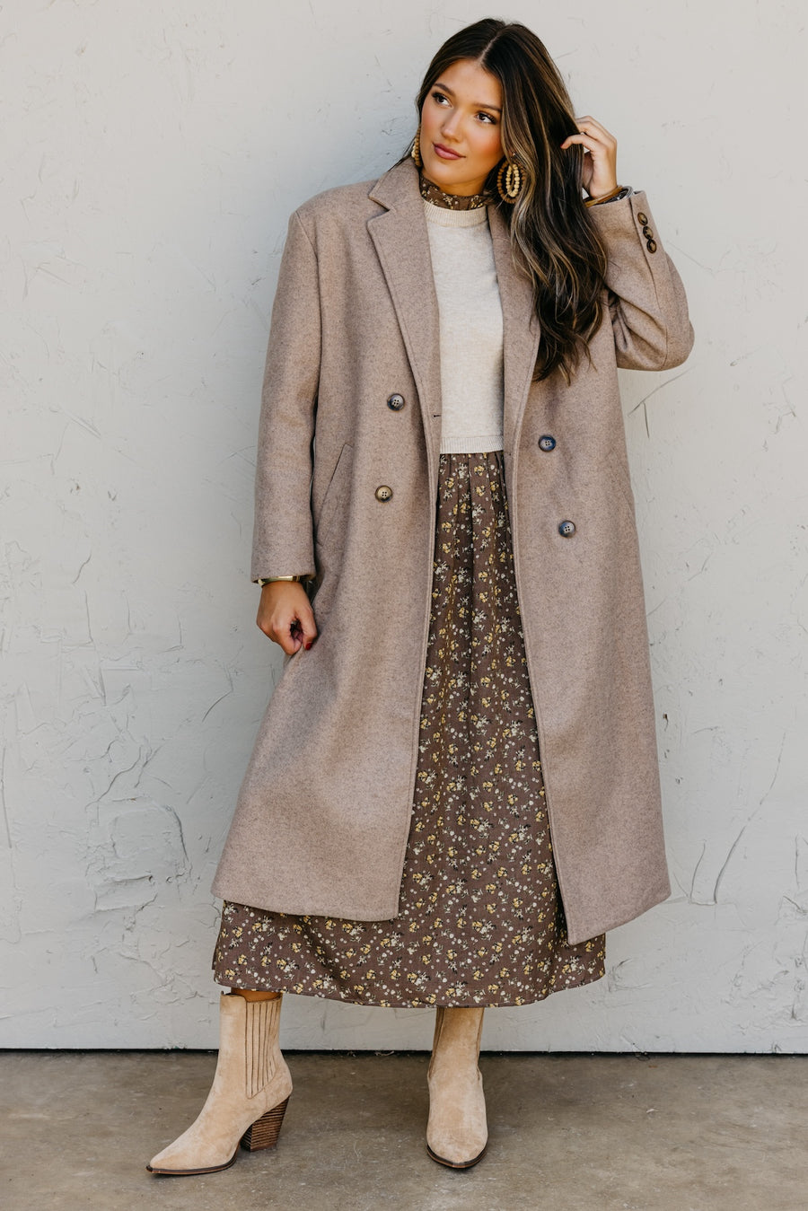 The Kinslee Duster Trench Coat