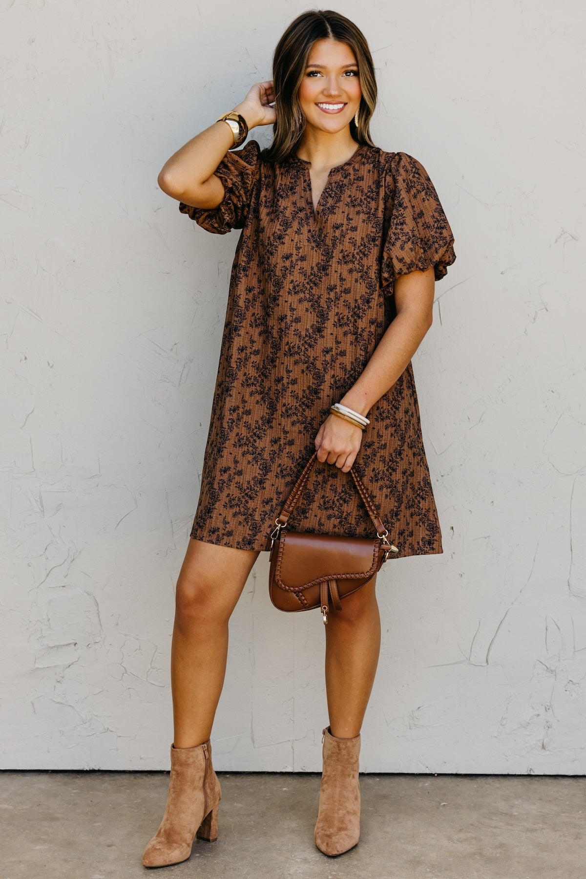 The Melody Floral Mini Dress