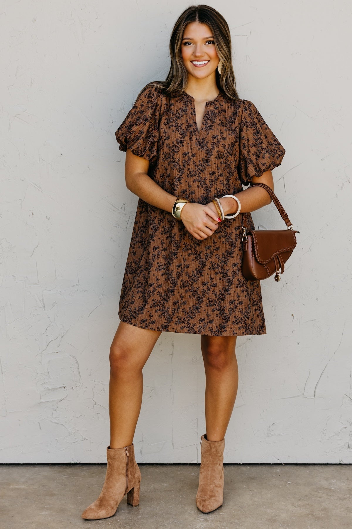 The Melody Floral Mini Dress