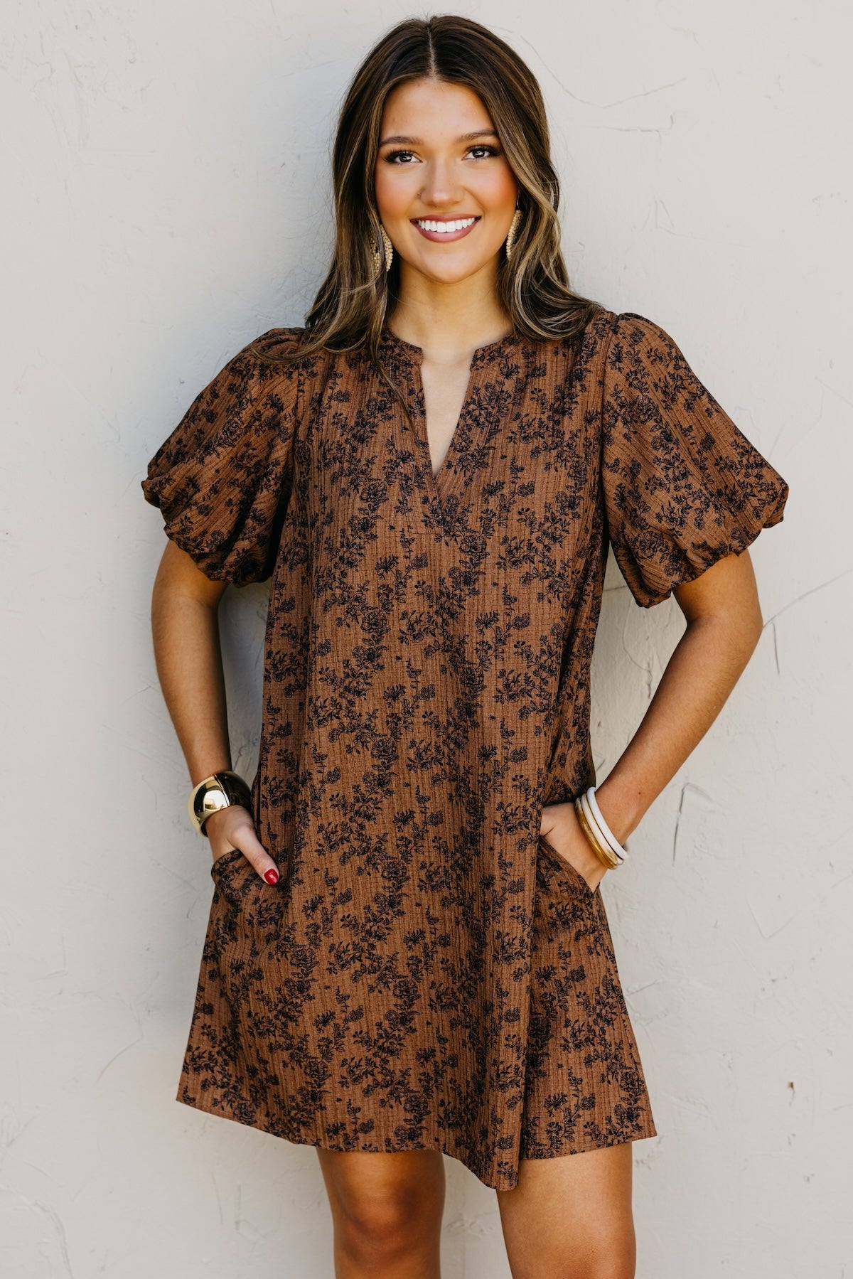 The Melody Floral Mini Dress
