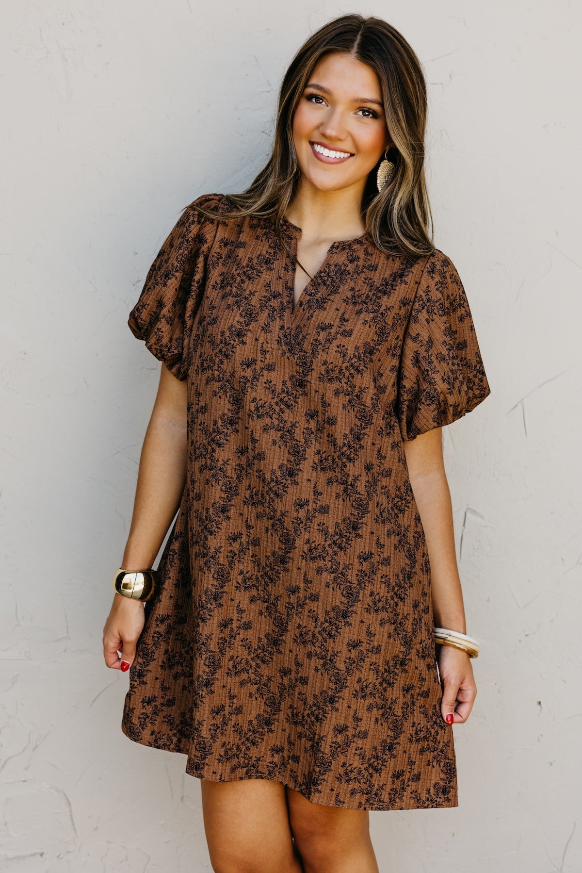 The Melody Floral Mini Dress