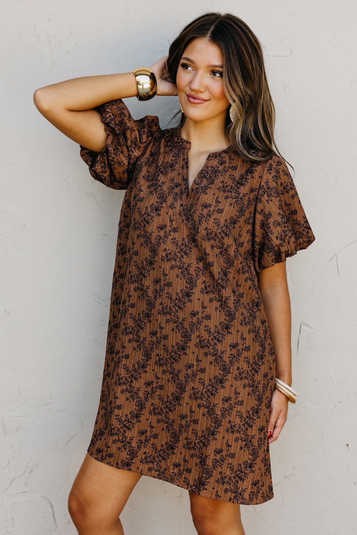 The Melody Floral Mini Dress