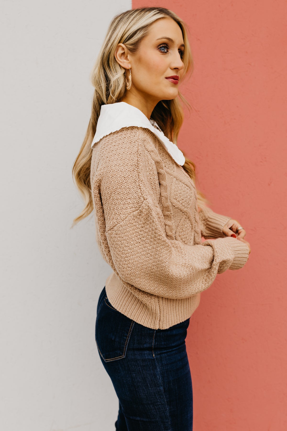 The Sloan Doll Collar Sweater