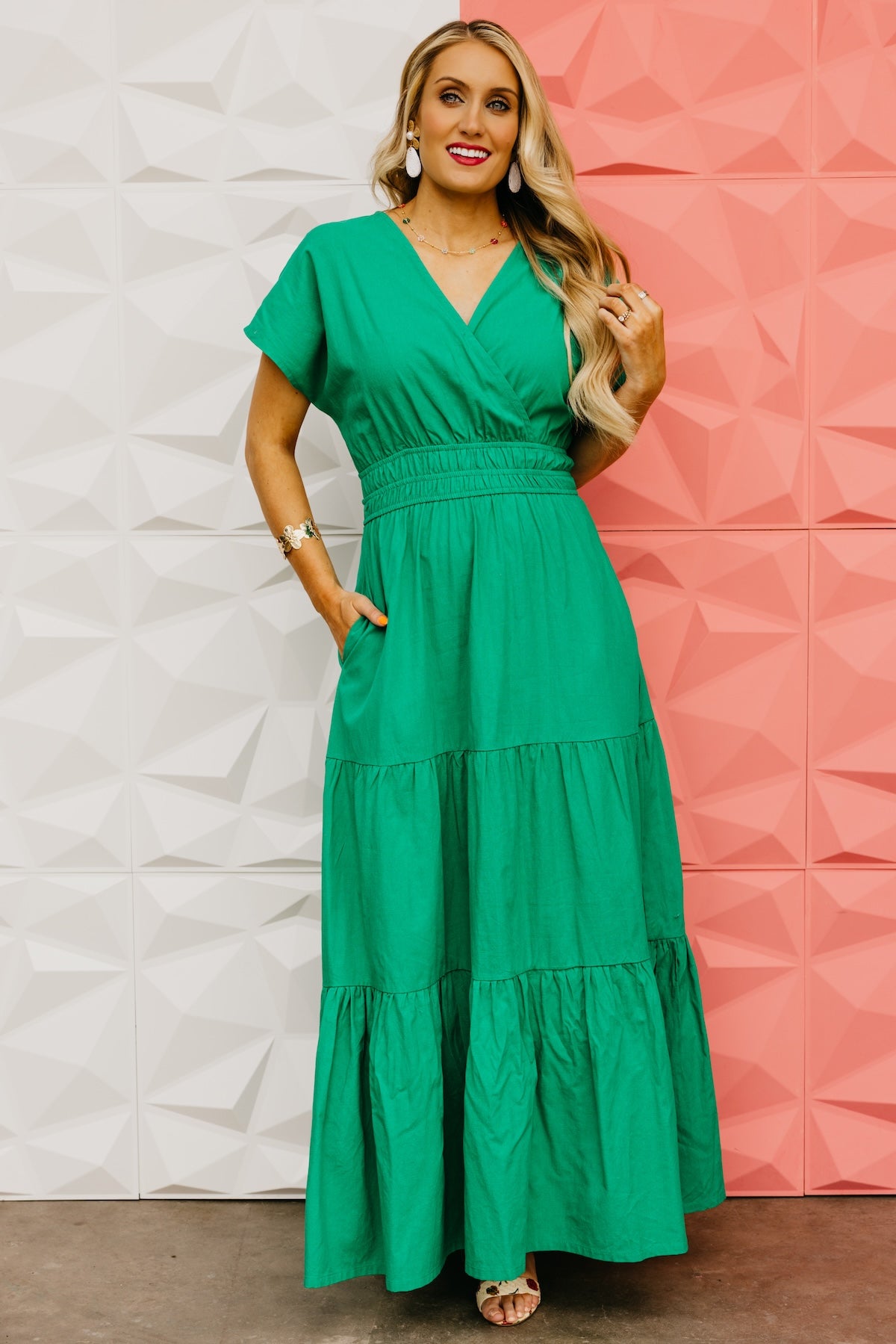 The Bradley Tiered Maxi Dress