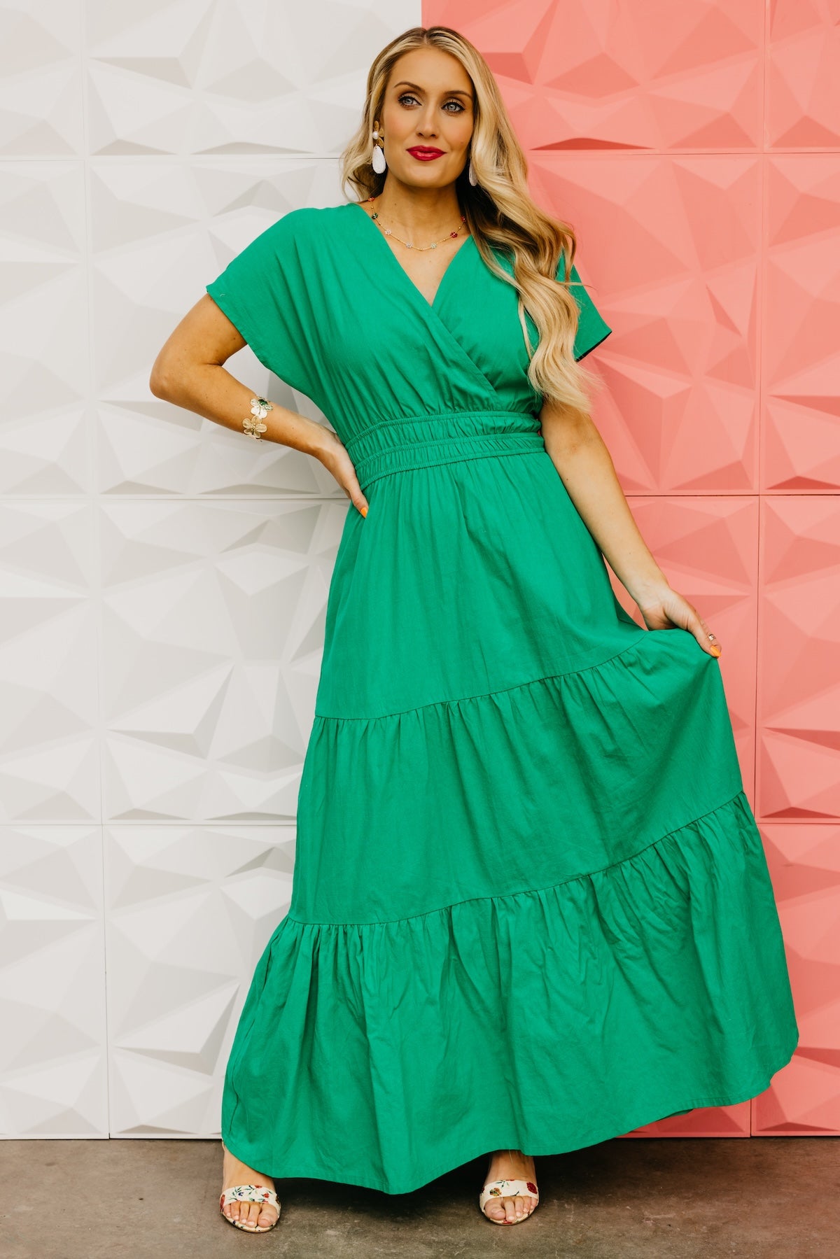 The Bradley Tiered Maxi Dress
