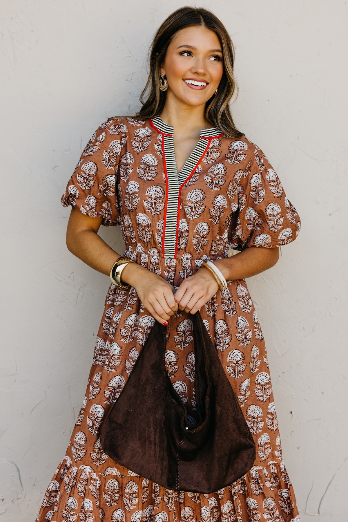 The Winnie Floral Midi Dress