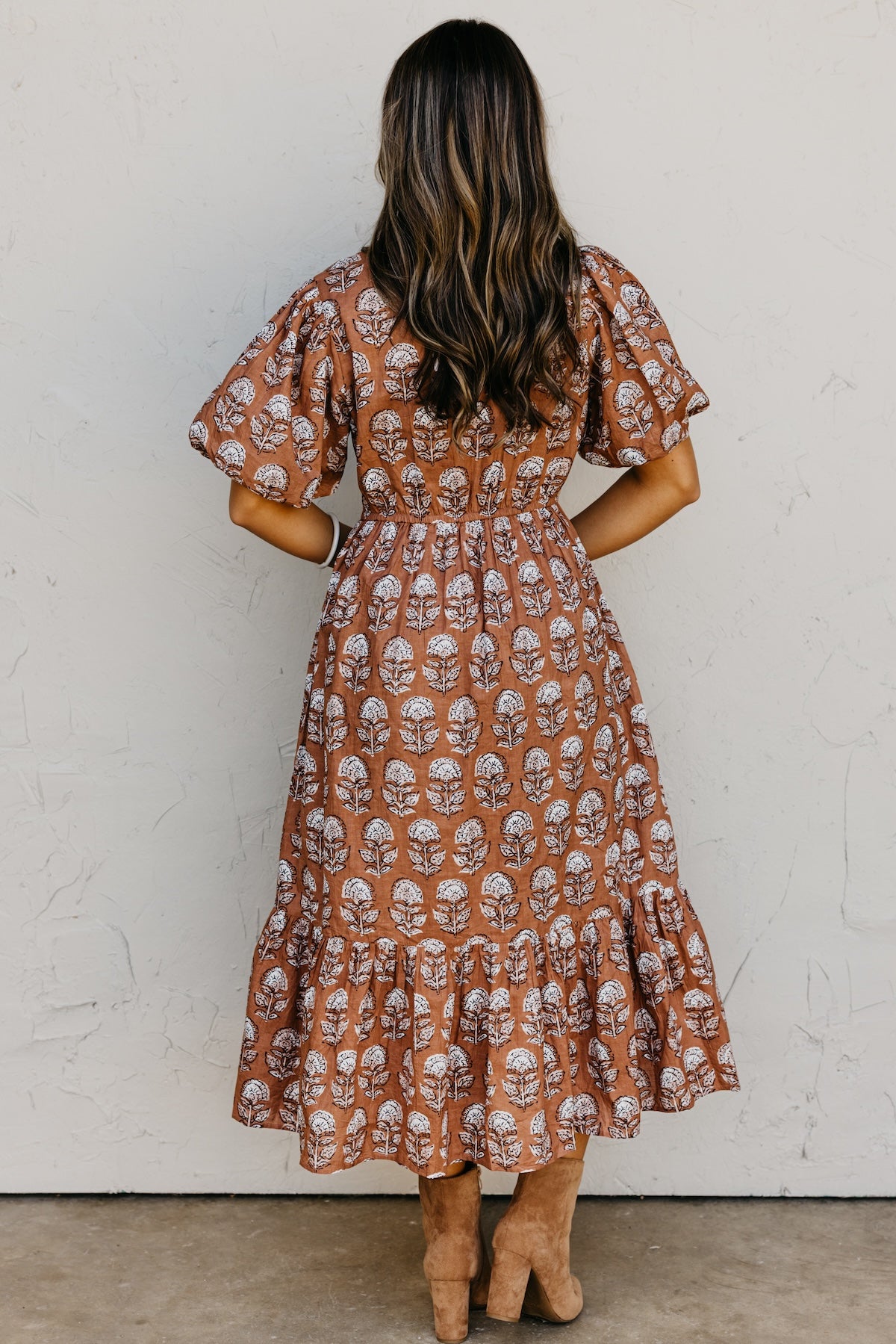 The Winnie Floral Midi Dress