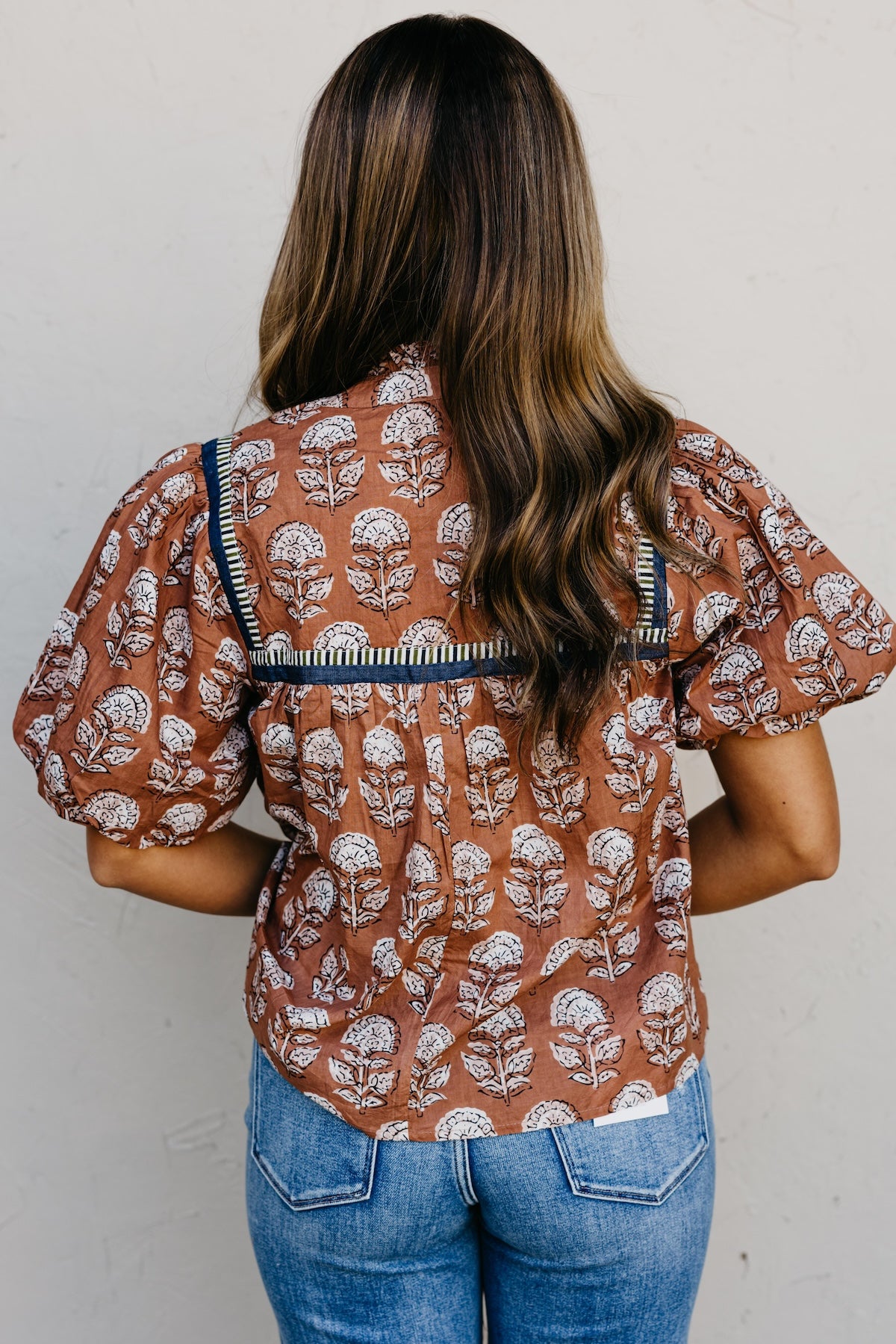 The Meadow Puff Sleeve Floral Top