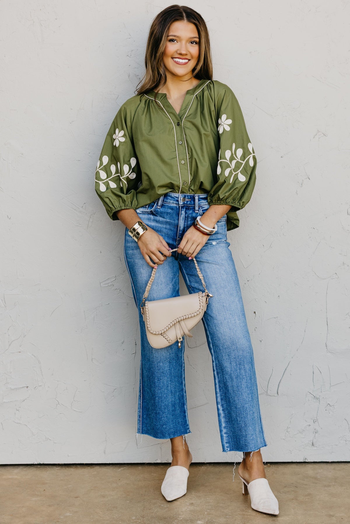 The Redford Embroidered Top