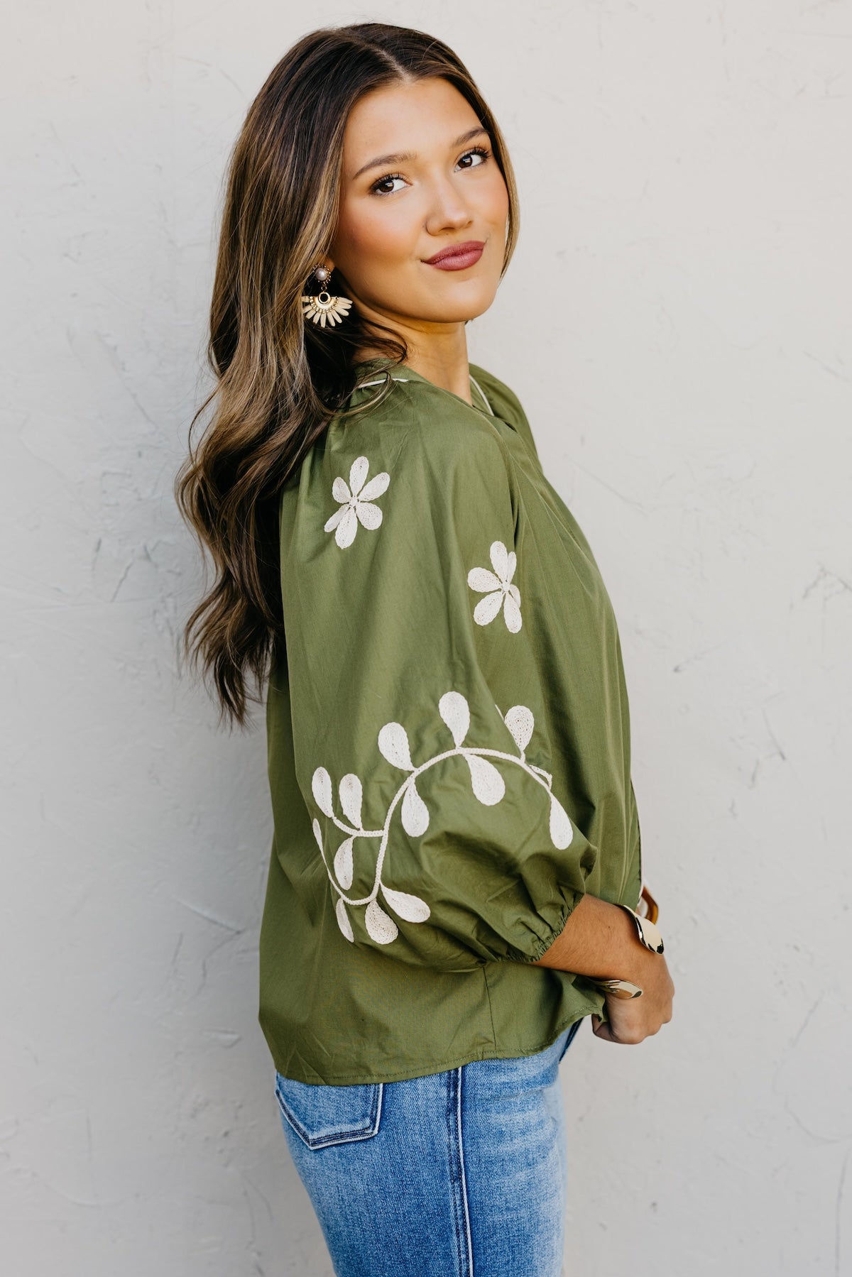 The Redford Embroidered Top