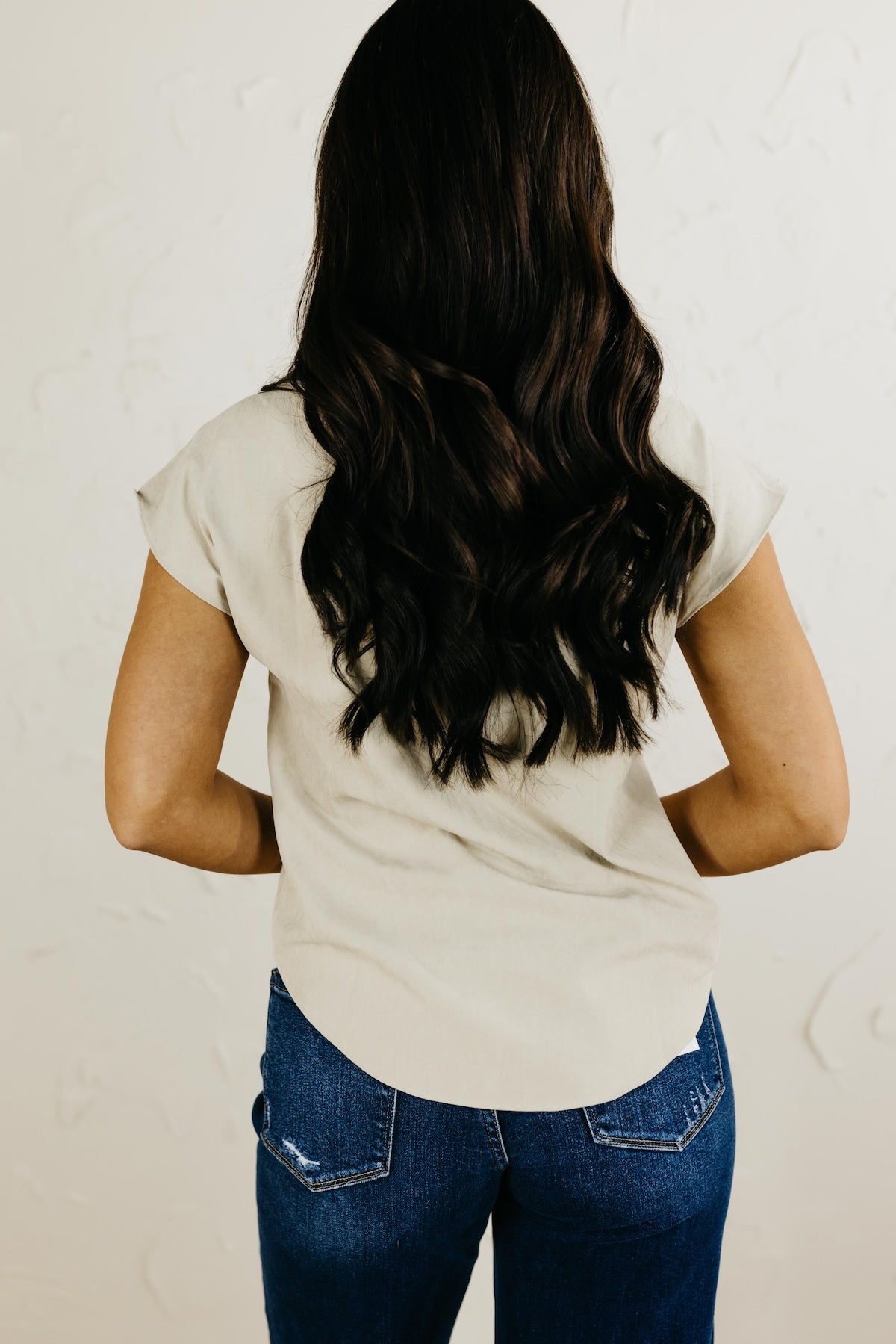 The Mandi Drop Shoulder Blouse