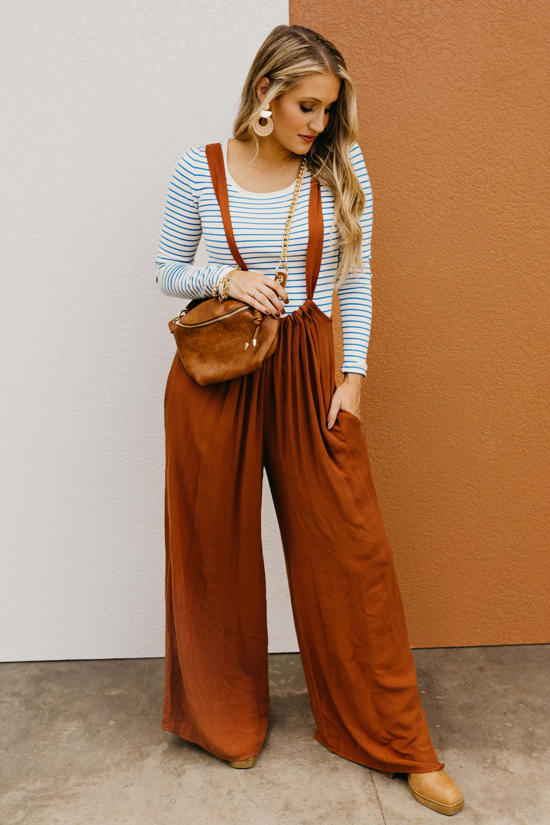 The Kaydence Suspender Jumpsuit