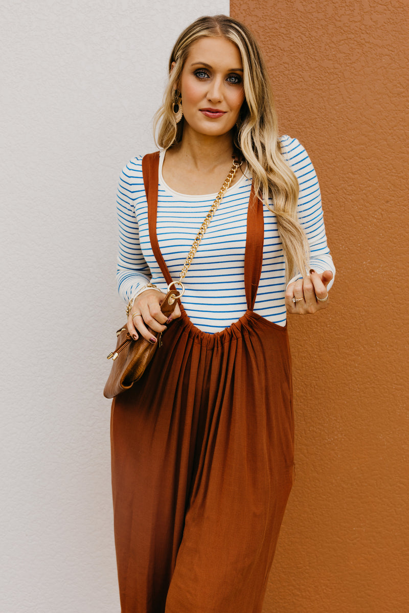 The Kaydence Suspender Jumpsuit