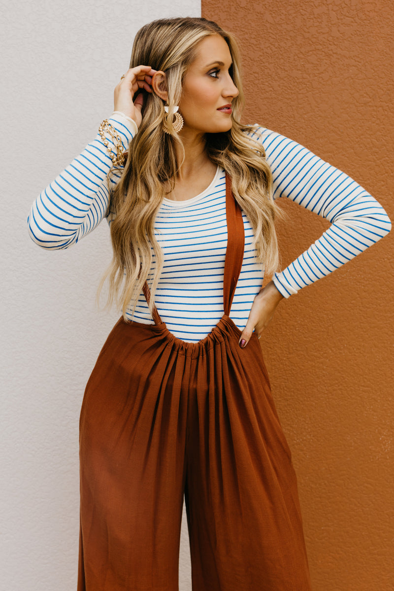 The Kaydence Suspender Jumpsuit