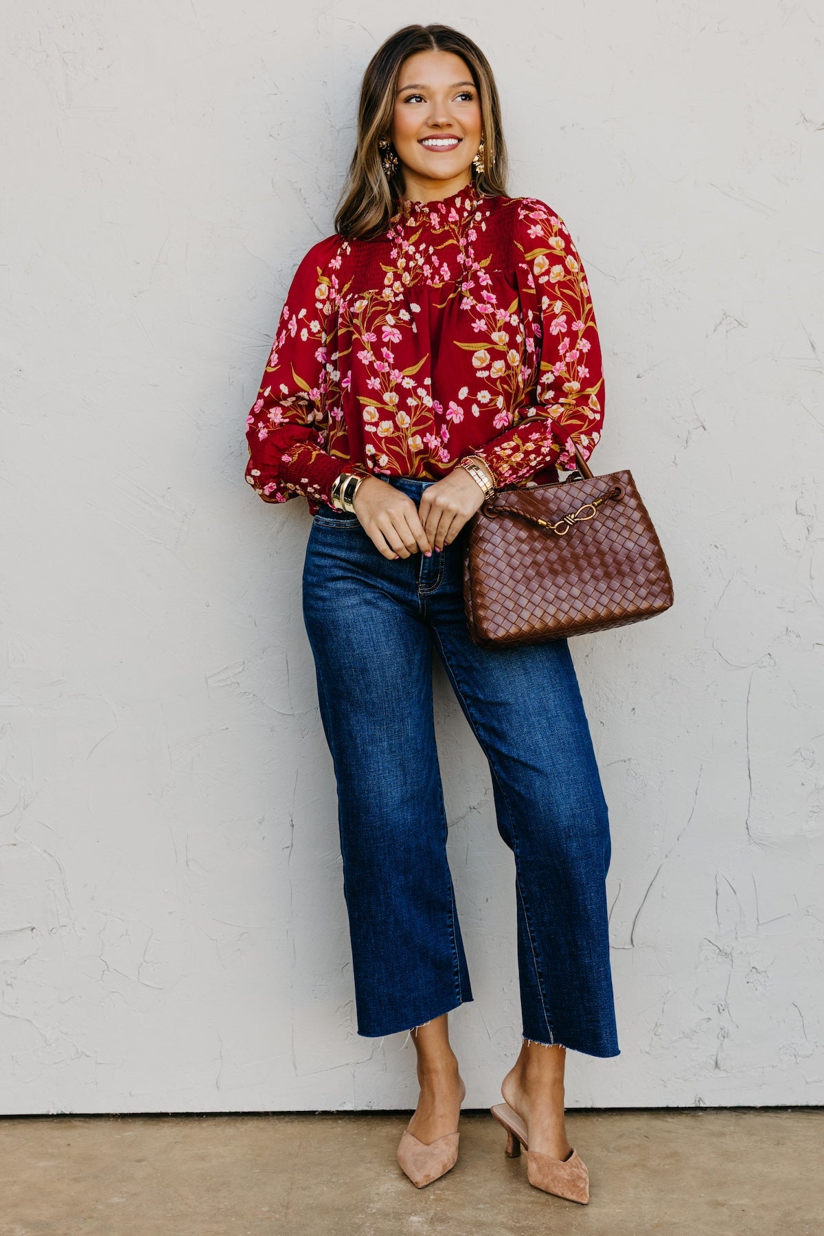 The Ginnie Floral Blouse