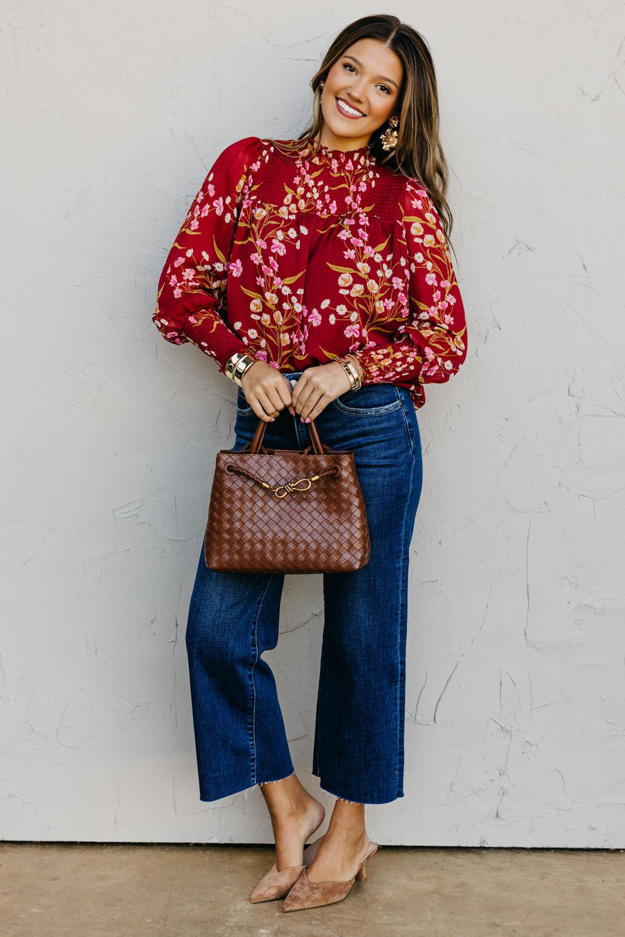 The Ginnie Floral Blouse