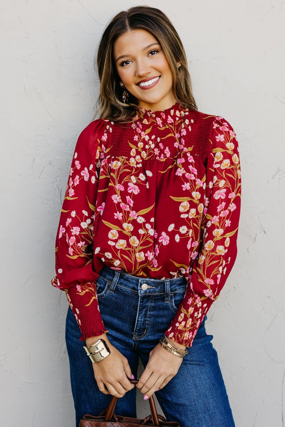 The Ginnie Floral Blouse
