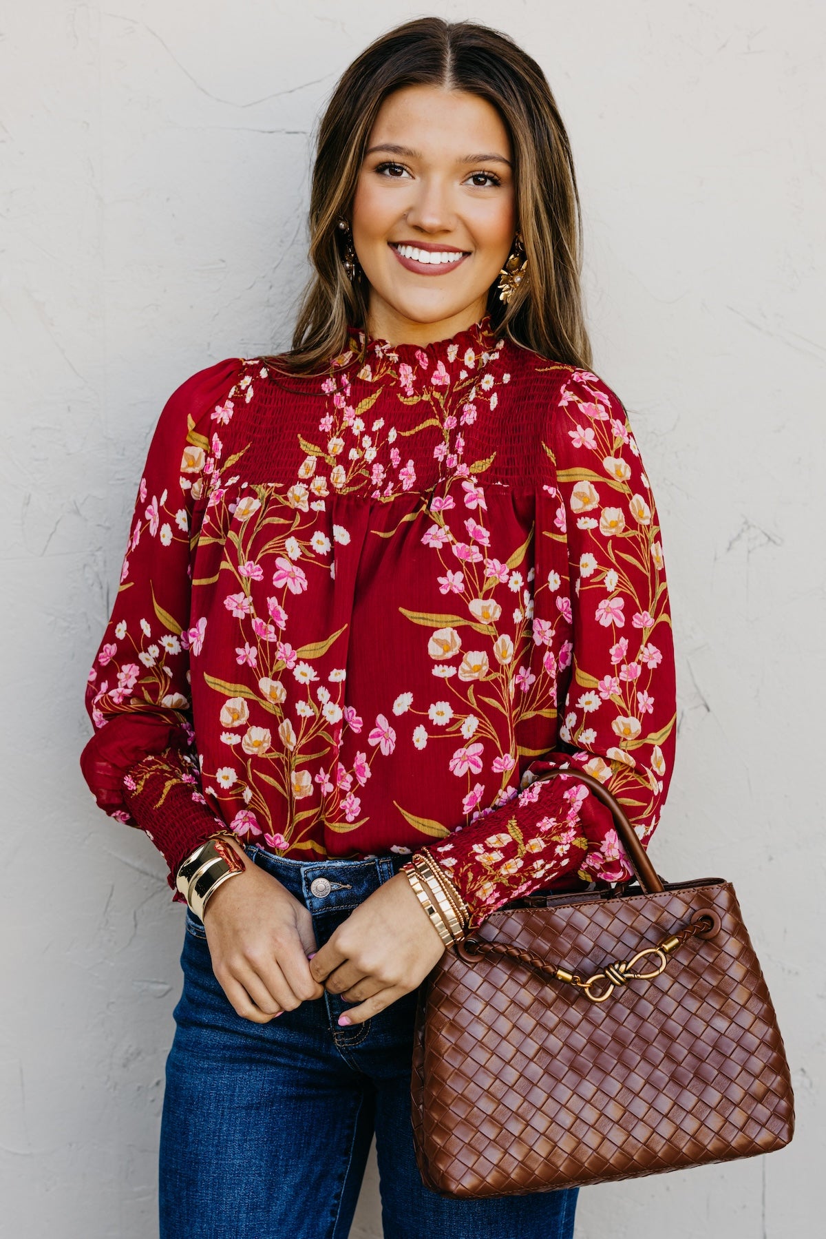 The Ginnie Floral Blouse