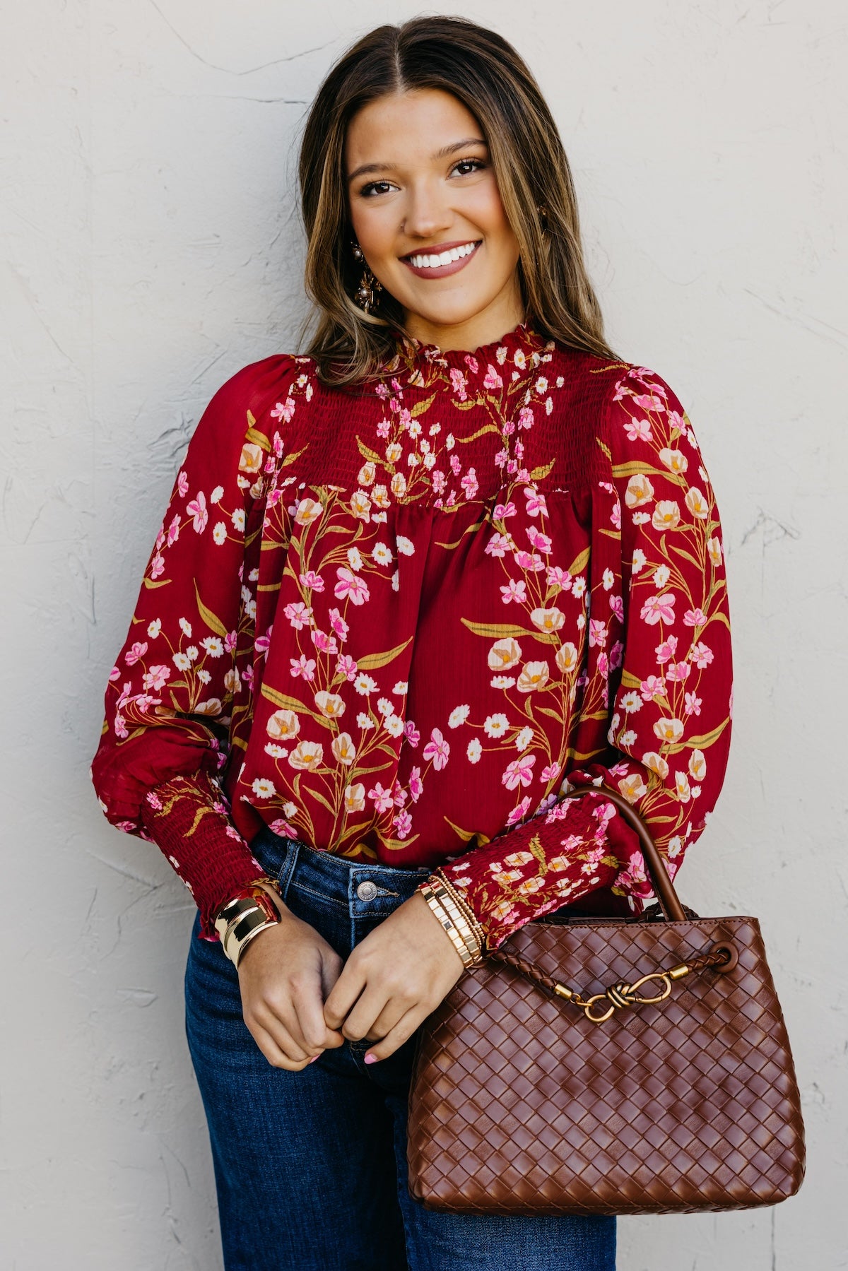 The Ginnie Floral Blouse