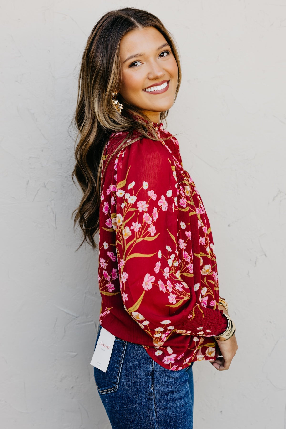 The Ginnie Floral Blouse