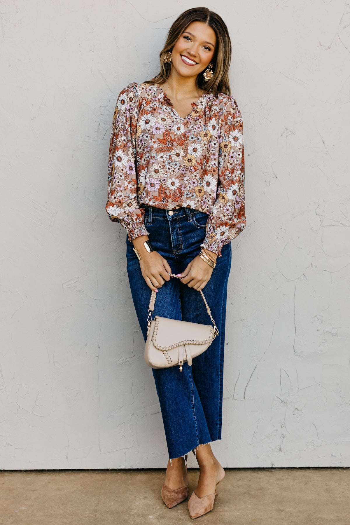 The Wendi Long Sleeve Blouse