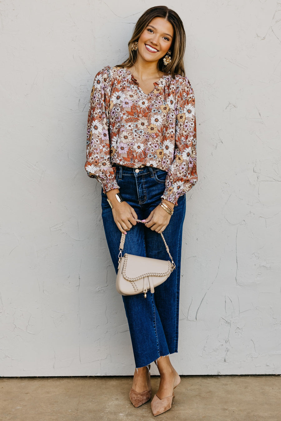The Wendi Long Sleeve Blouse